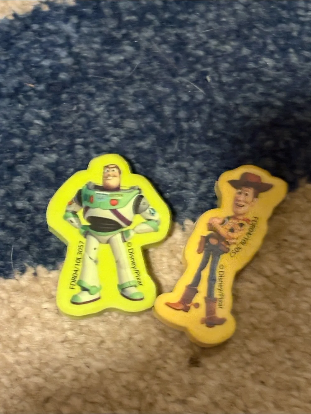 Disney Toy Story Foam Character Stickers - Green and Yellow